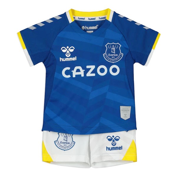 Camiseta Everton Niño 1st 2021-2022 Azul